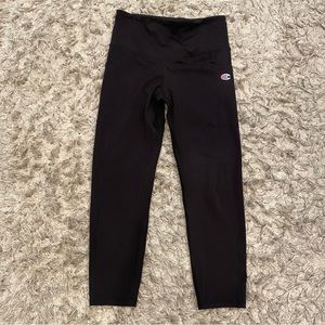 Champion Leggings with Multicolor Logo on the back